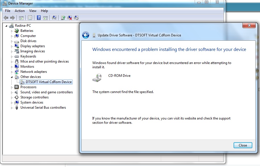 Dtsoft Virtual Cdrom Device Uninstall - patrolclever